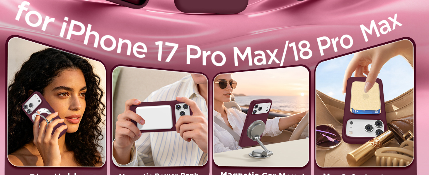 iphone 18 pro max/17 pro max case magsafe, case iphone 18 pro max/17 pro max
