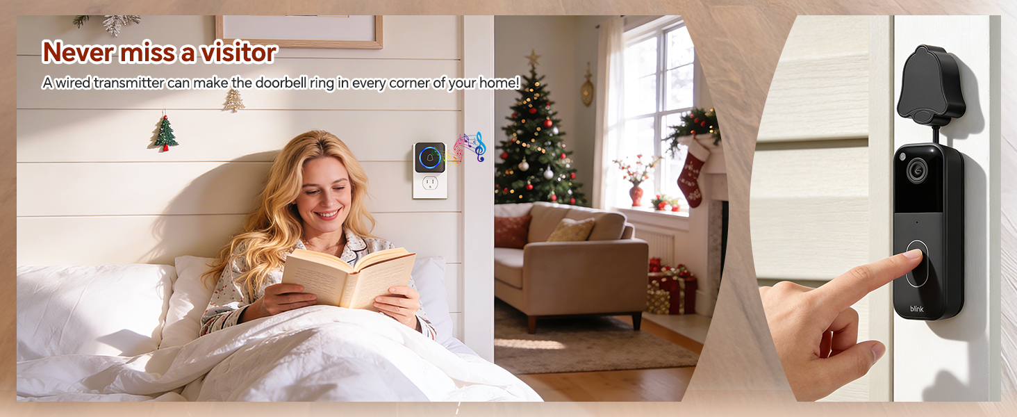 Blink doorbell chime