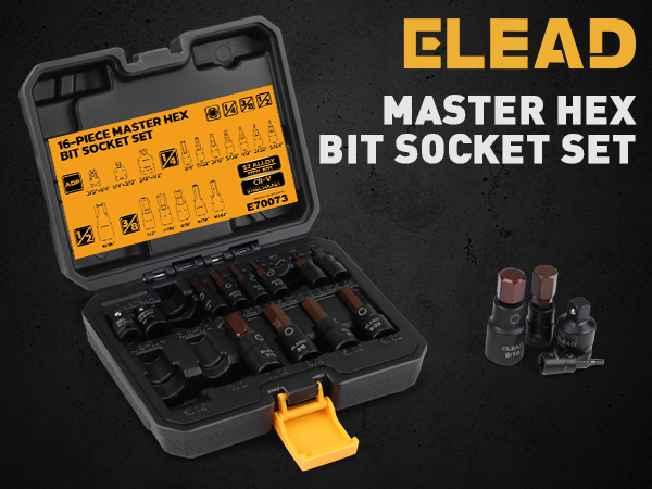 SAE Hex Bit Socket Set