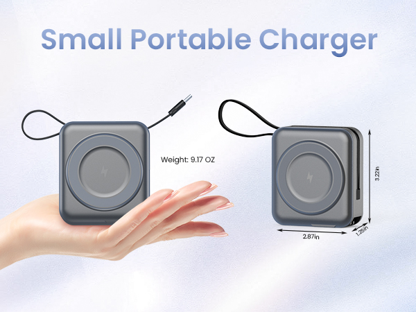 magnetic portable charger for iphone