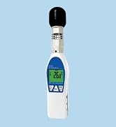 Sper Scientific Wet Bulb Globe Heat Stress Meter 800036 - WBGT Heat Index Monitor with Air Temp