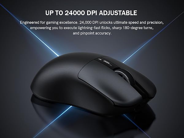 UP TO 24000 DPI ADJUSTABLE