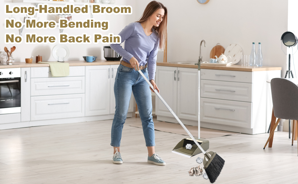 broom and dustpan set
