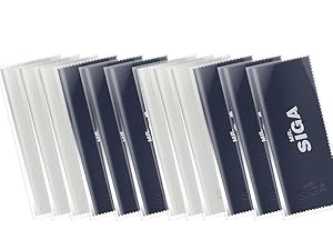 MR.SIGA Premium Microfiber Cleaning Cloths for Lens, Eyeglasses, Screens, Tablets, Glasses