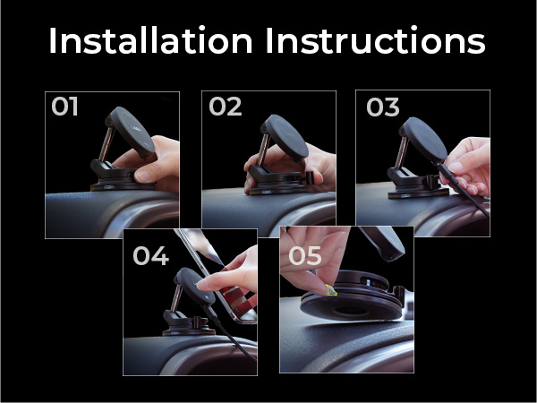 LISEN Magsafe Car Mount Charger