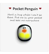 A Little Pocket Penguin Hug, Mini Cute Animal Decoration, Pocket Hug Penguin, Special Encourage B...