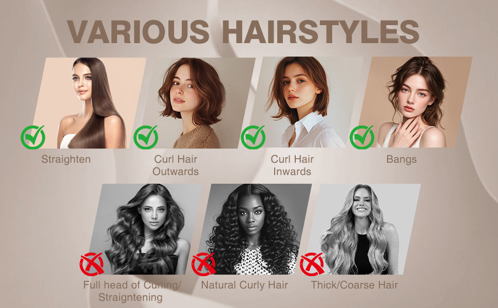 cordless hair straightener