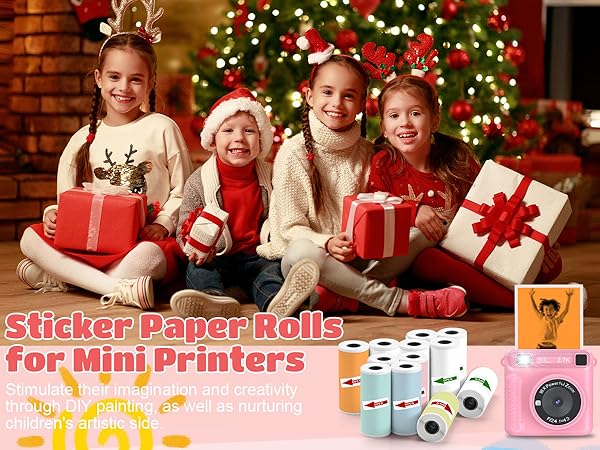 kids camera paper roll refill kids print camera instant print camera kids