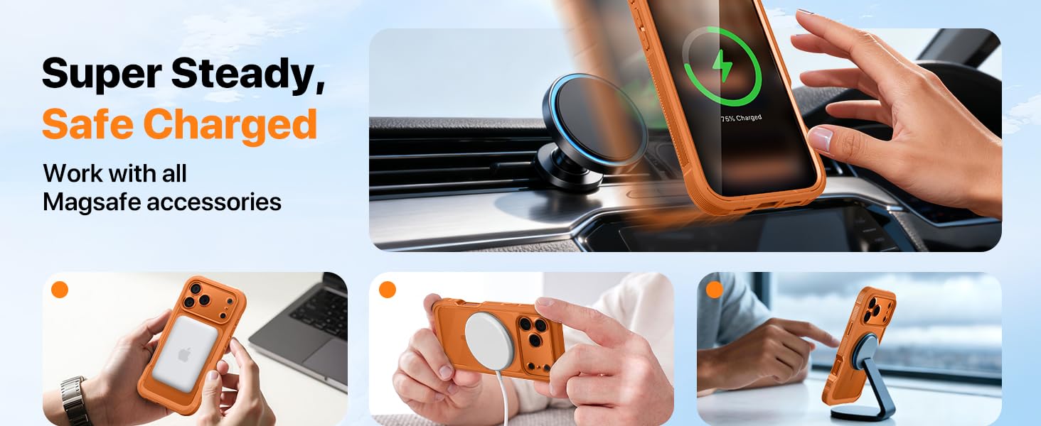 work with mag safe accessories