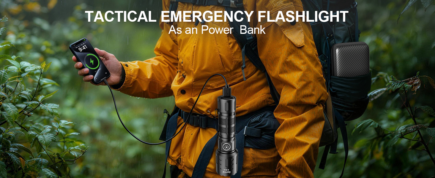 TACTICAL EMERGENCY FLASHLIGHT