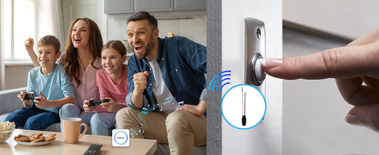 Existing Hardwired Doorbell into Wireless Door Bell
