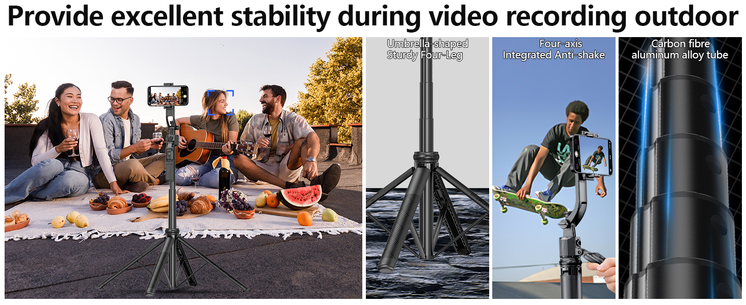 phone tripod with light