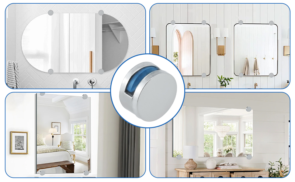 bathroom mirrors supporting sheet