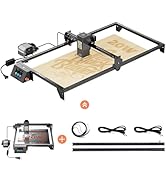 Longer RAY5 20W Laser Engraver Bundle with Air Assist Kit and Y-axis Extension kit, DIY, Cutting ...