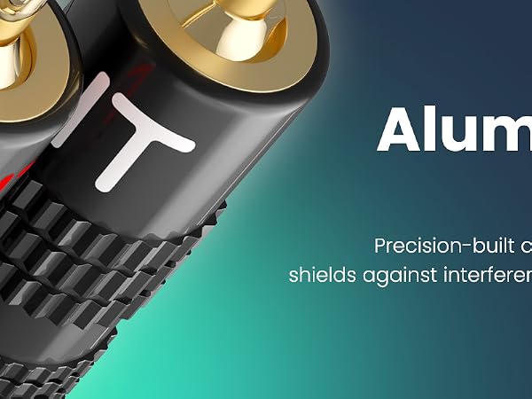 Aluminum Shell Precision-built aluminum housing shields against interference and corrosion