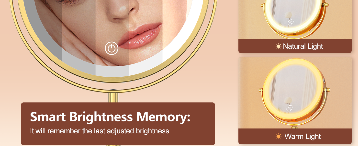 makeup mirror with lights