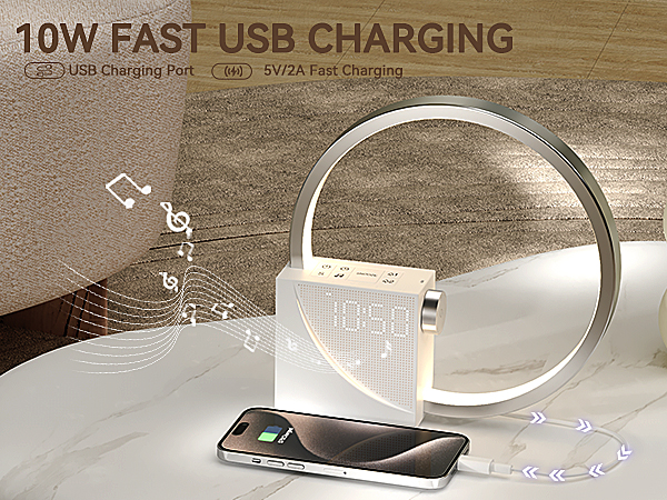 teens sunset aesthetic natural usb ports charge