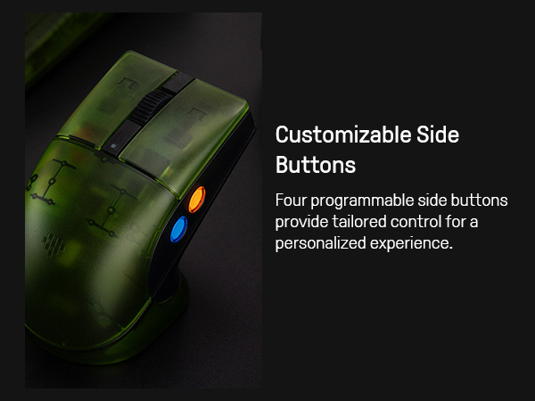 wireless Mouse Customizable mouse PAW 3395 Sensor mouse gaming mouse Programmable buttons