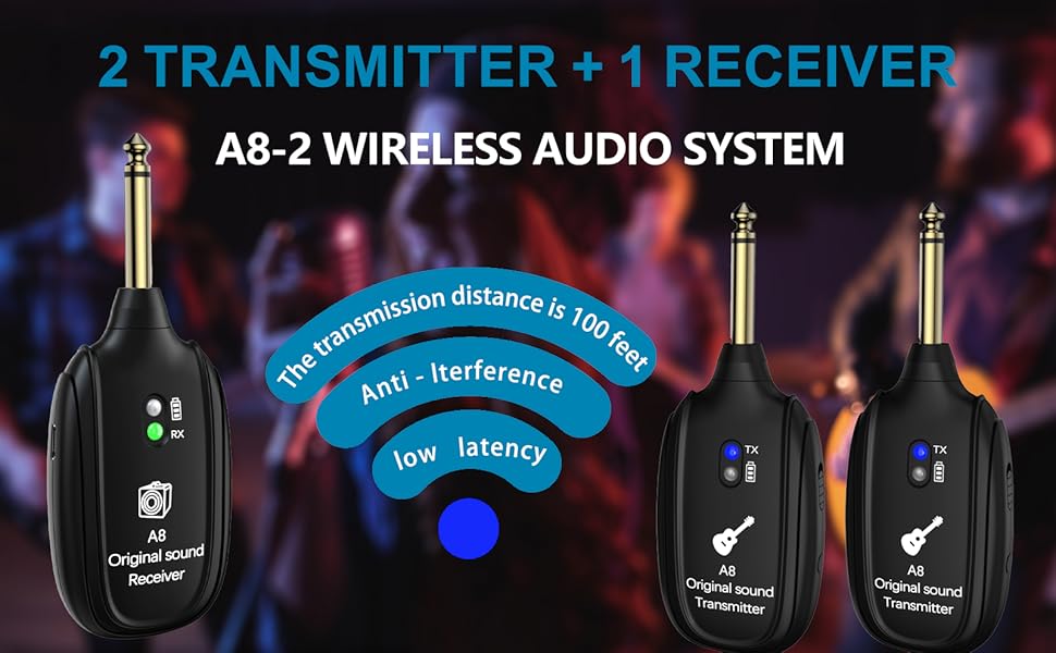A8-2 Wireless audio system