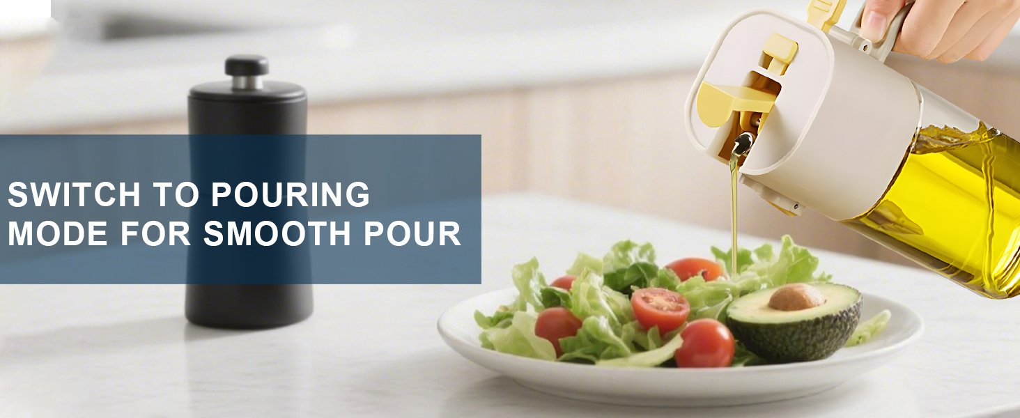 Switch to Pouring Mode for Smooth Pour