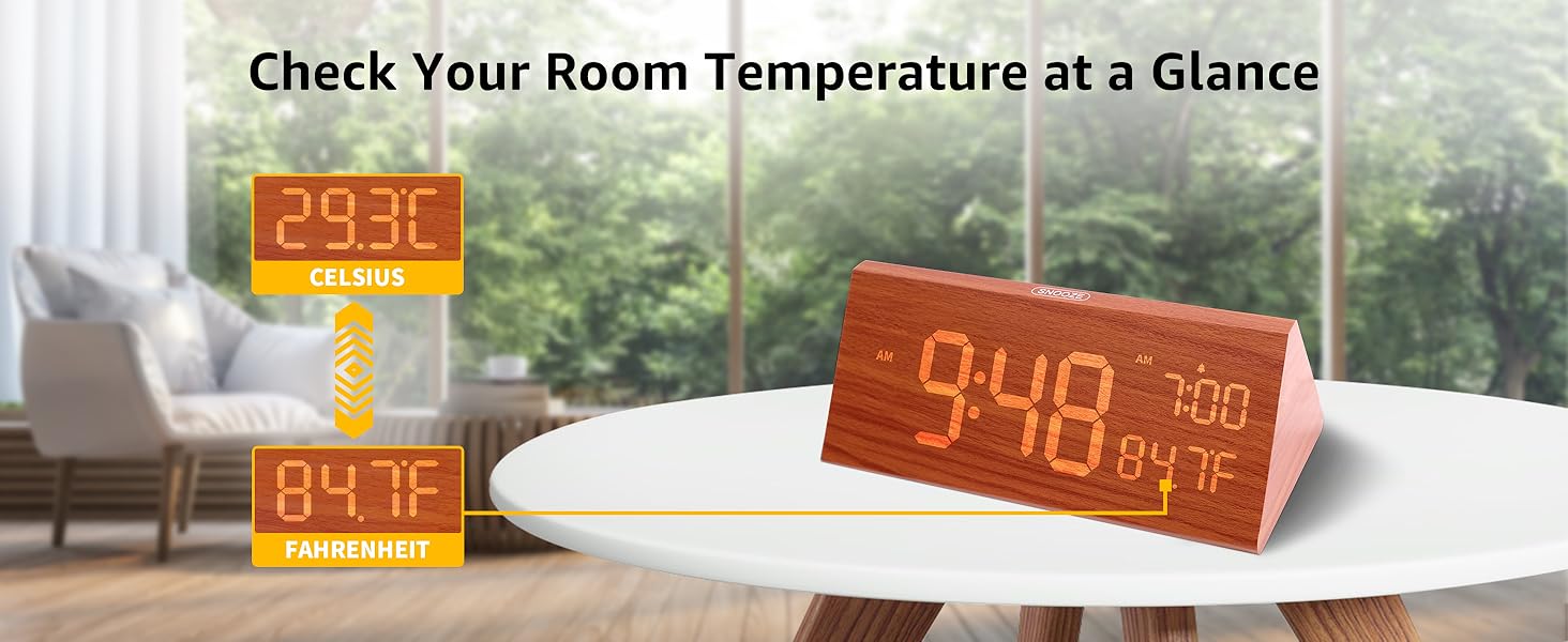 temperature display