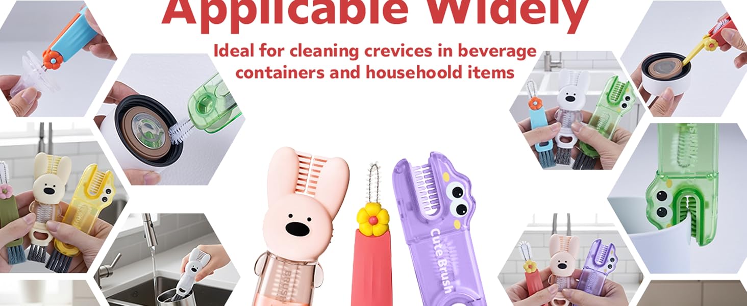 3 in 1 multifunctional cleaning brush