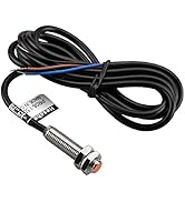 Heschen M8 Inductive Proximity Sensor Switch PR08-1.5DC Cylindrical Type Detector 1.5mm DC12-24V ...