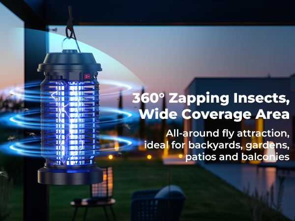 Bug Zapper Outdoor Indoor Waterproof
