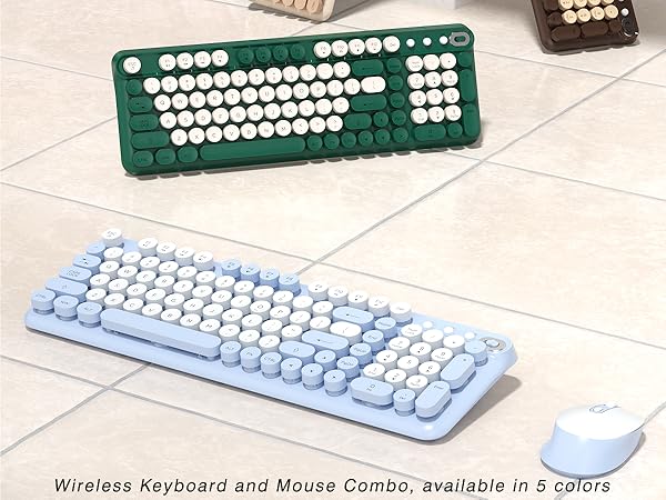 Wireless Keyboard and Mouse Combo