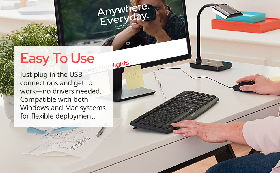 Slimline Keyboard and Mouse combo 5