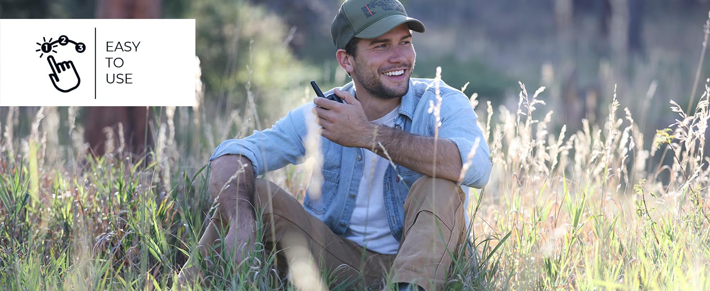 Midland LXT500 Walkie Talkie Easy to Use