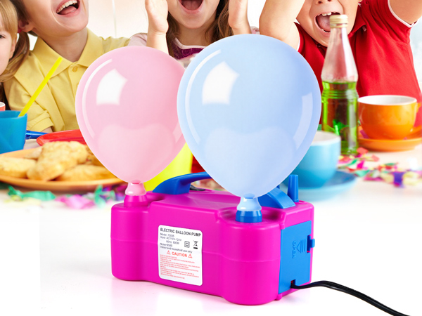 Electric Balloon Pump, Portable Electric Balloon Blower Machine Balloon Air Pump