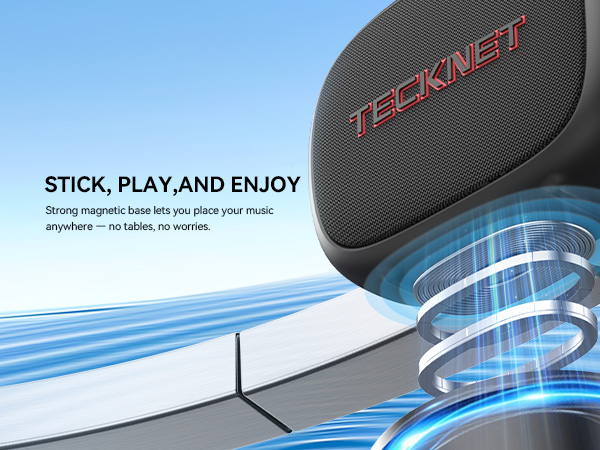 Text reads 'STICK, PLAY,AND ENJOY' and 'TEKKEN'. Gaming or sports equipment shown with blue dynamic graphics against black background.