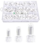 Chanzon UL Listed Closed End Crimp Connector Kit 22-10 AWG Gauge Pure Copper CE1+CE2+CE5 Nylon(PA...