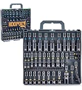 Impact Magnetic Nut Driver Set, 55PCS Impact Driver Bit Set, Deep Magnetic Nut Driver Set, Impact...