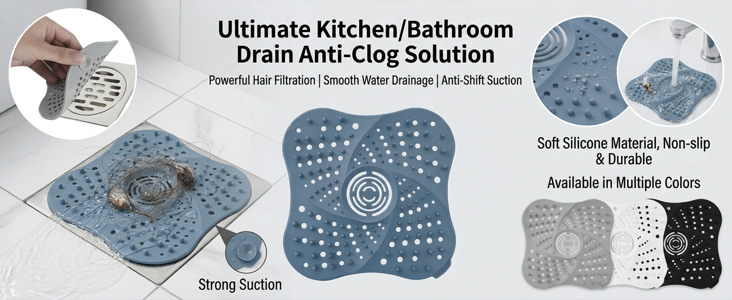 shower drain hair catcher