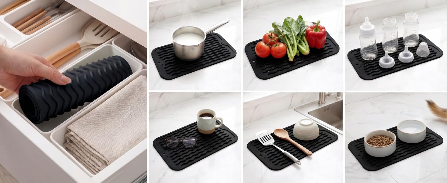 MicoYang dish drying mat