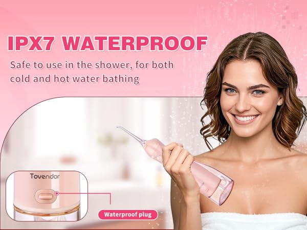 tovendor water dental flosser pick teeth cordlss portable Hilo dental con agua, recoge los dientes