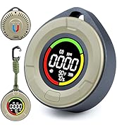 Pildegro 3-in-1 Portable Carbon Monoxide Detector, Professional Rechargeable Real-Time Travel CO ...