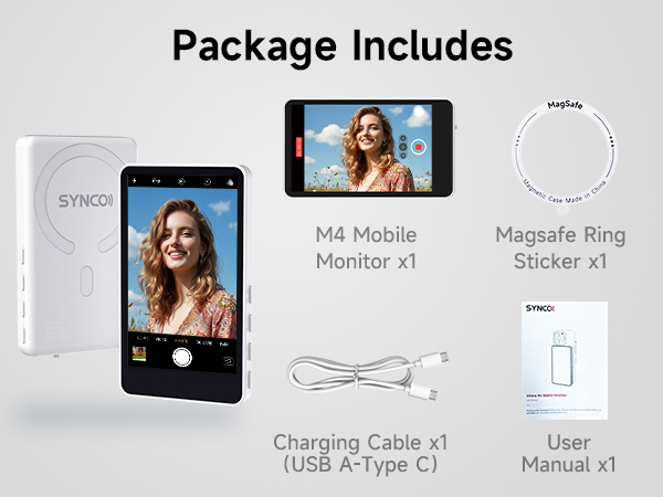 magnetic selfie screen