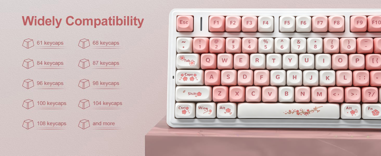 round pbt keycaps