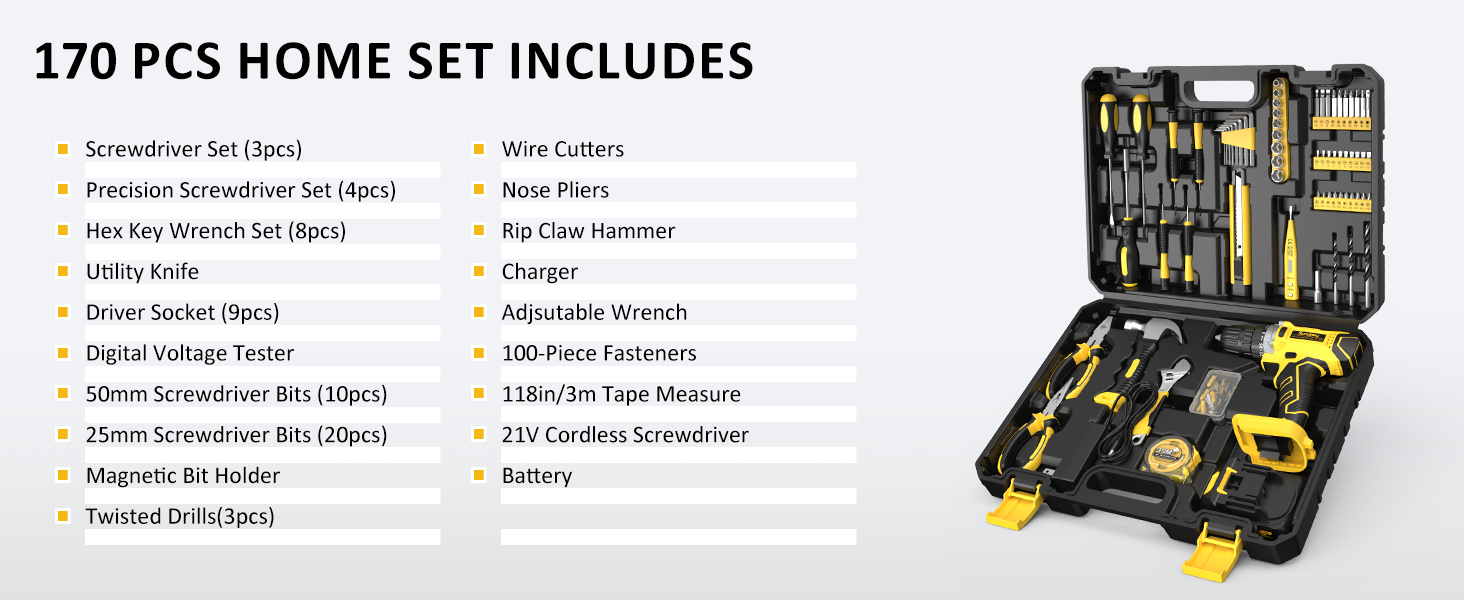 household tool kit for home