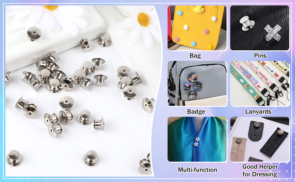 DECYOOL Metal Pin Backs