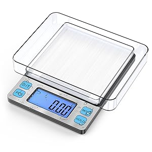 BOMATA 0.01g/1kg Upgraded Small Precise Jewelry Scale,