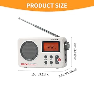 Shower Radio Speaker