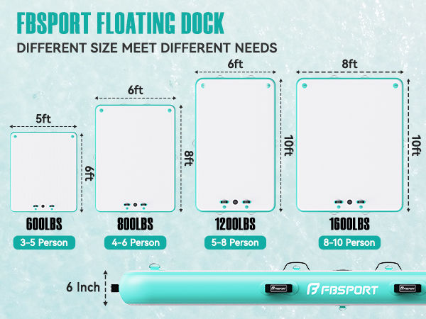 Inflatable dock