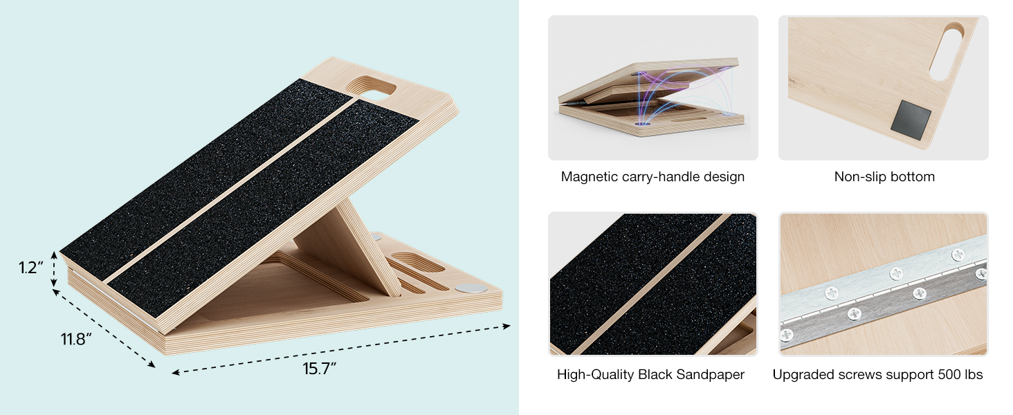 calf stretch board