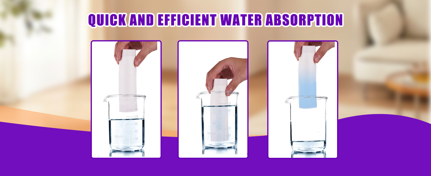QUICK AND EFFICIENT WATER ABSORPTION