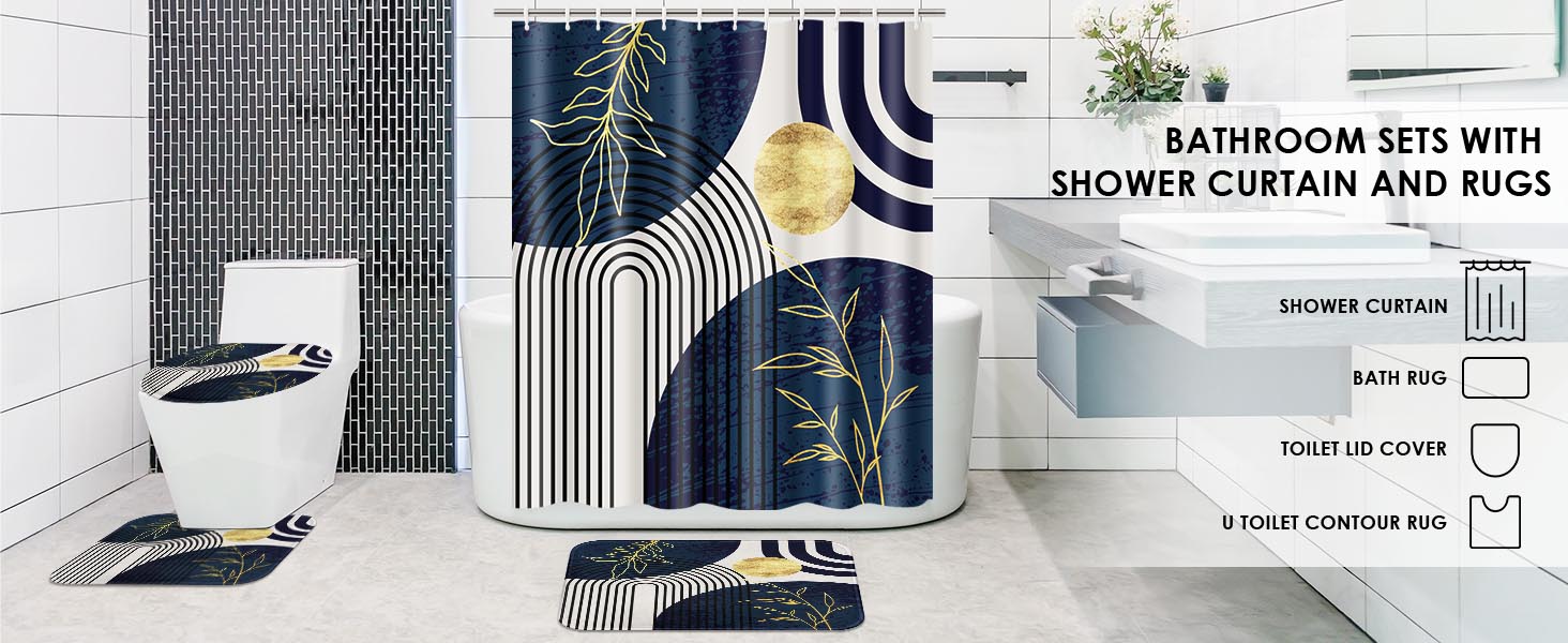 shower curtain set for bathroom and rug sets accessories accessory decor bath mat