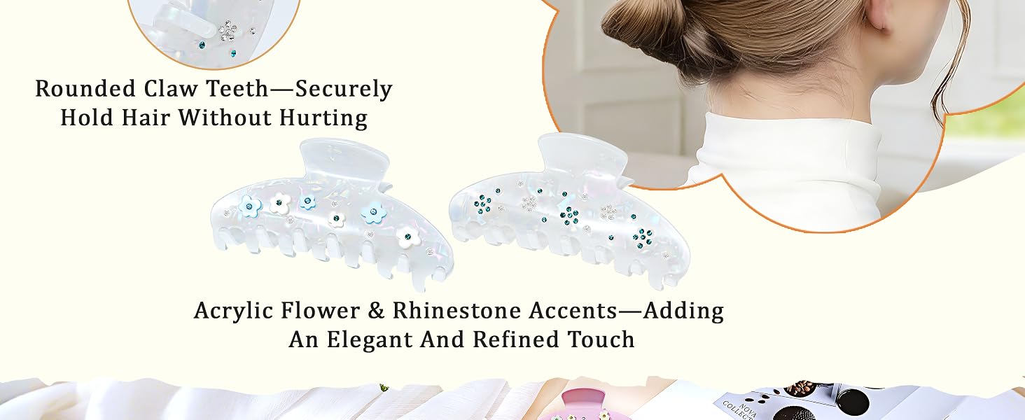 Hair clips for women